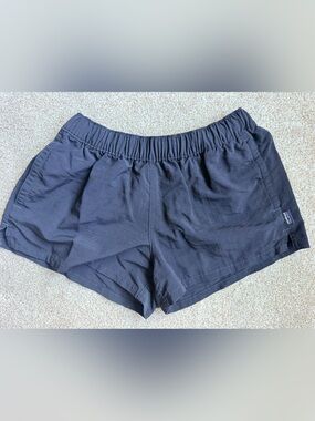 Patagonia Black Women's Elastic-Waist Athletic Shorts